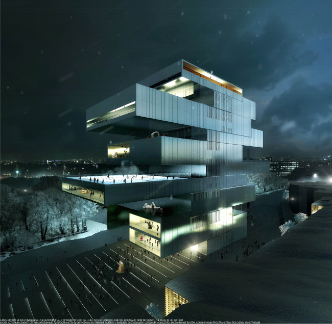 National Center of Contemporary Arts in Moscow  heneghan peng architects