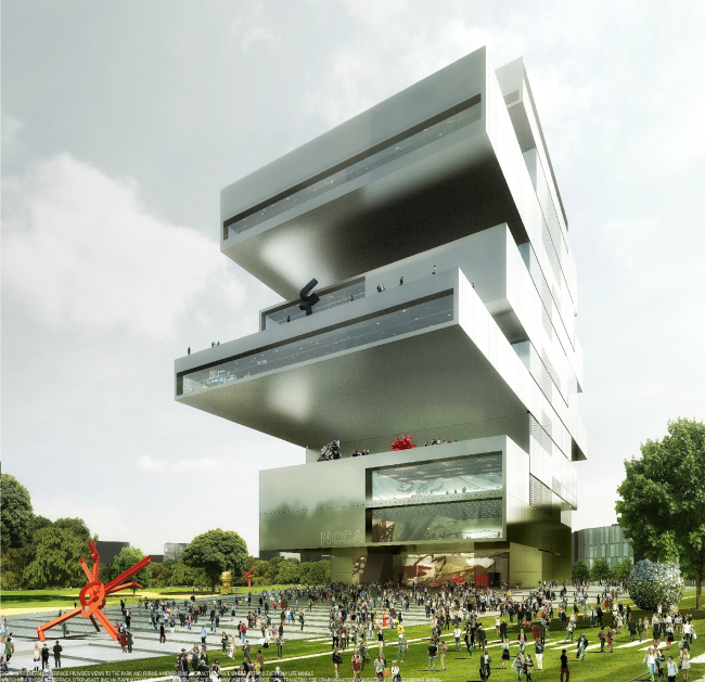 Музейно-выставочный комплекс ГЦСИ. Конкурсный проект Heneghan Peng Architects