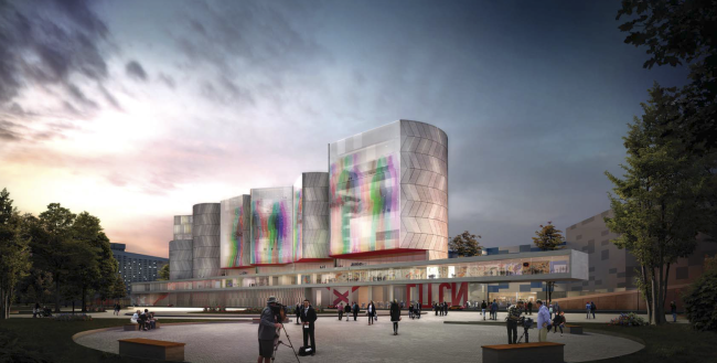 �������-����������� �������� ����. ���������� ������ Nieto Sobejano Arquitectos. ��������� ������������� �����-������� ����.