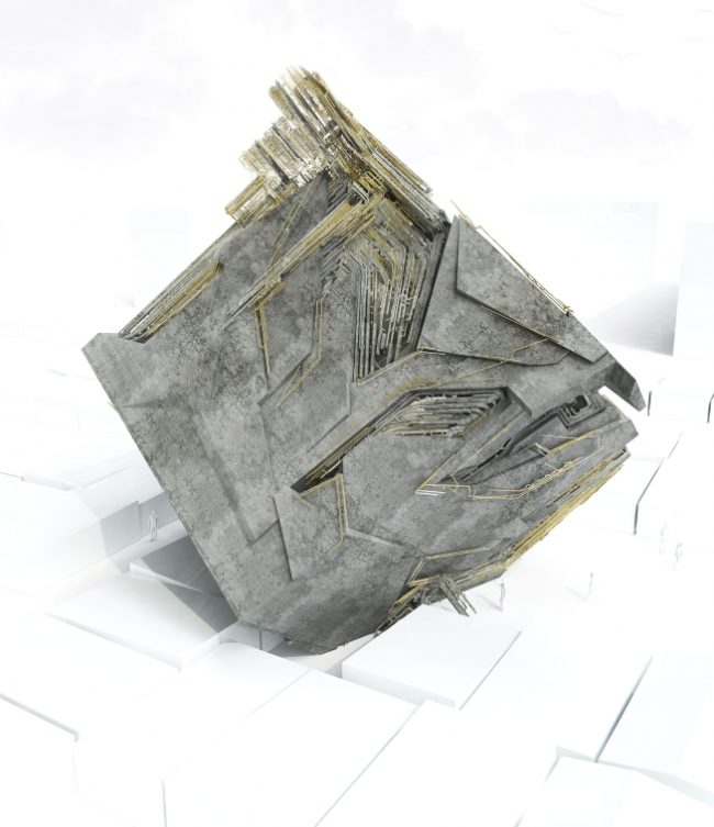 2-� ����� �������� ������-�������. ������ �������: Gilles Retsin + Isaie Bloch (��������������). ����������� ������������� �������������� ��������.