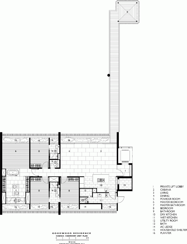 ����� �������� Goodwood Residence � WOHA