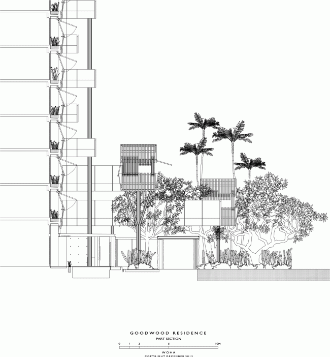 ����� �������� Goodwood Residence � WOHA