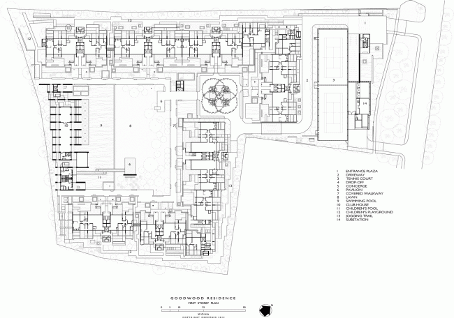 ����� �������� Goodwood Residence � WOHA