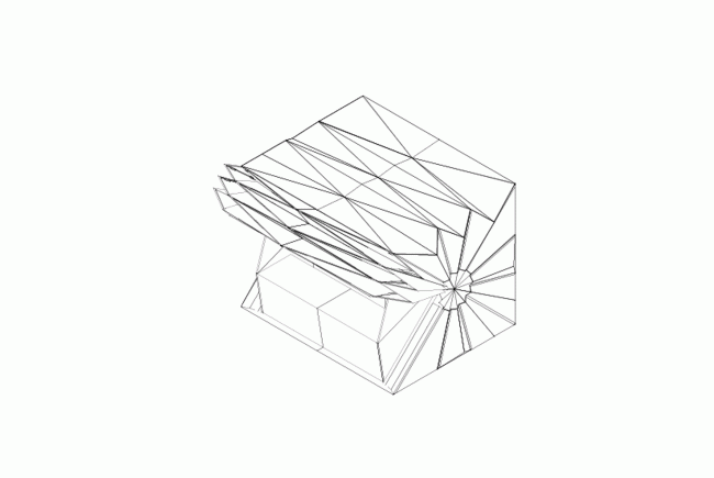 Складной киоск © Make Architects