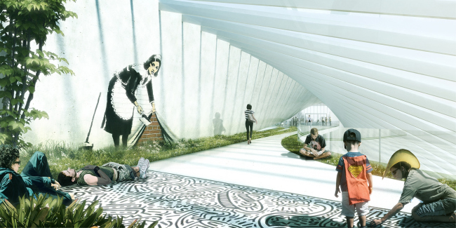 Культурный центр ARTA © BIG with Allard Architecture