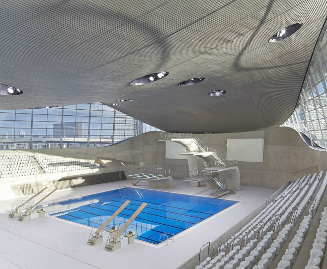 Олимпийский центр водных видов спорта. Фото 2014 © Hufton + Crow