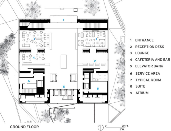 ��������� Renaissance Barcelona Fira Hotel � Ateliers Jean Nouvel, Ribas & Ribas