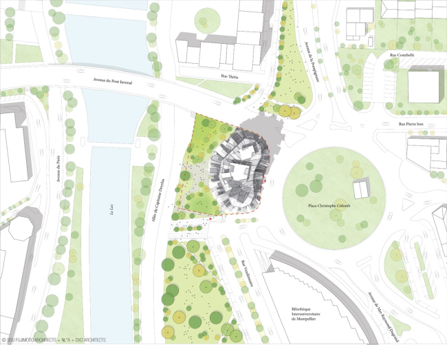 ����� Arbre Blanc � Sou Fujimoto Architects, Nicolas Laisné Associés, Manal Rachdi Oxo Architectes