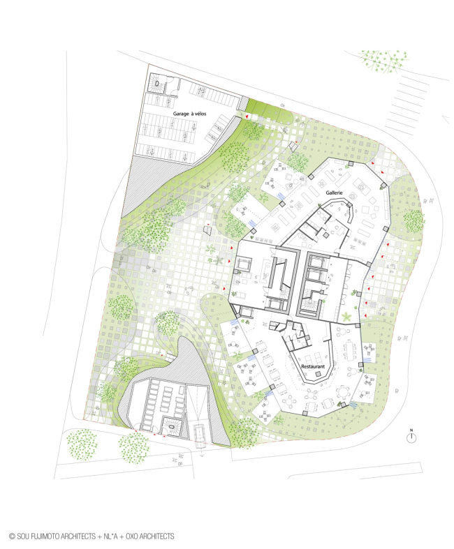 ����� Arbre Blanc � Sou Fujimoto Architects, Nicolas Laisné Associés, Manal Rachdi Oxo Architectes