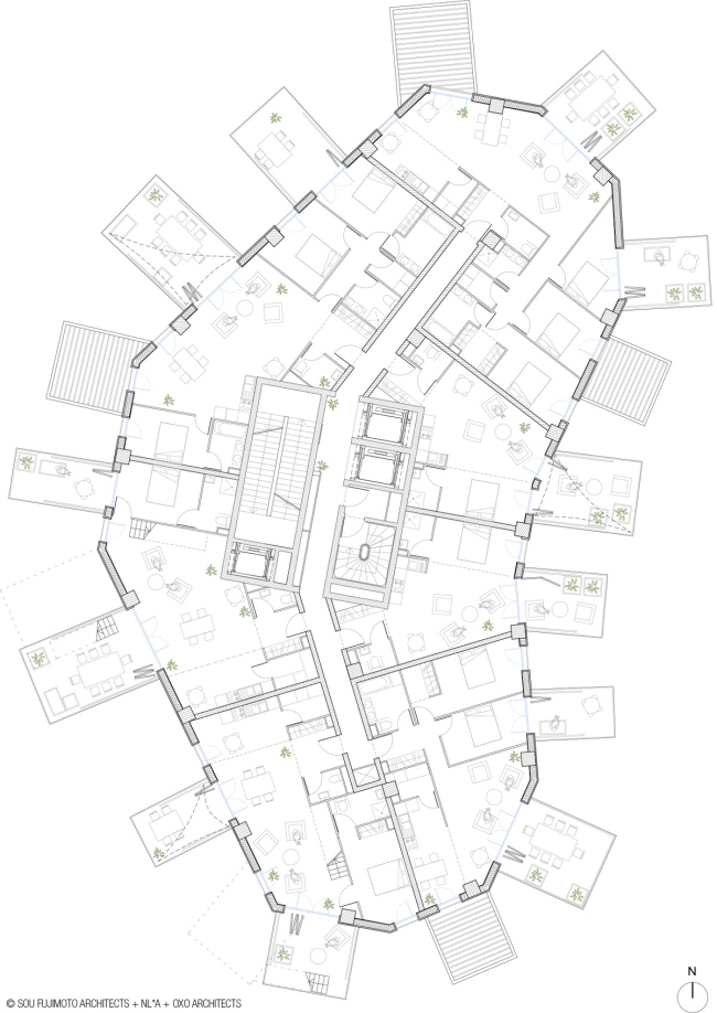 ����� Arbre Blanc � Sou Fujimoto Architects, Nicolas Laisné Associés, Manal Rachdi Oxo Architectes