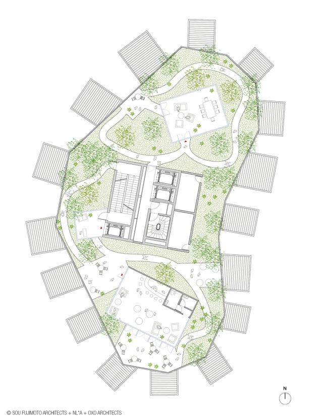 ����� Arbre Blanc � Sou Fujimoto Architects, Nicolas Laisné Associés, Manal Rachdi Oxo Architectes