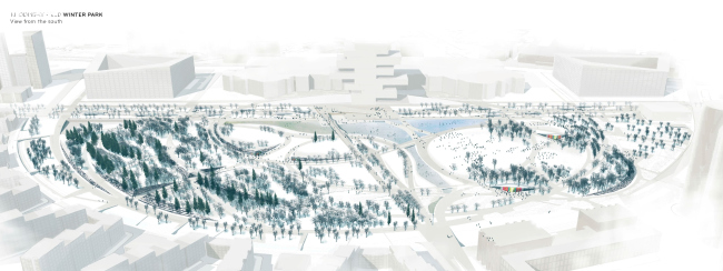 ��������� ����� ���������� ���� � Okra Landscape Architects  