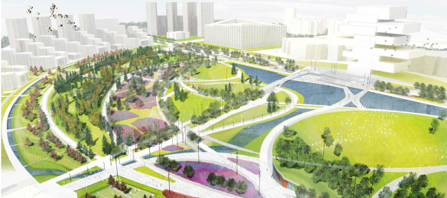 ��������� ����� ���������� ���� � Okra Landscape Architects  