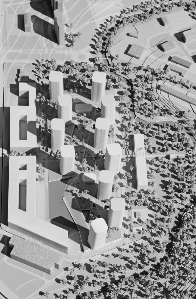 Комплексная многофункциональная застройка на месте ОАО «Завод ИСКОЖ» в Москве © «Сергей Скуратов Architects»
