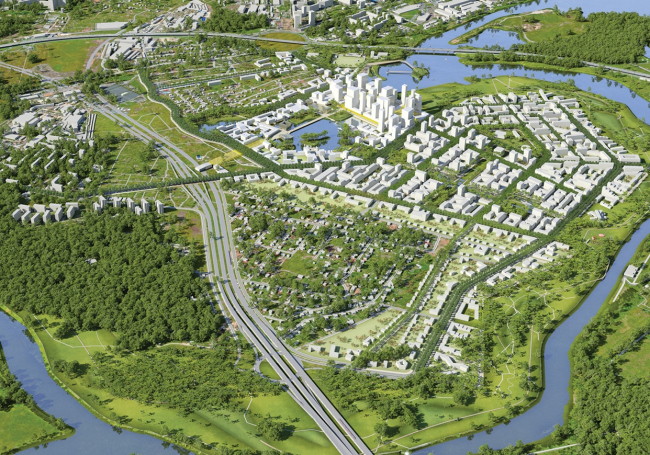 ��������� ��� � �������-�������������. Kcap Architects&Planners, De Architecten Cie., Buro Happold, Karres En Brands Landscape Architects, Mlab, Fakton and Prospertity Project Management. ����������� ������������� ��� ��������-�������������.