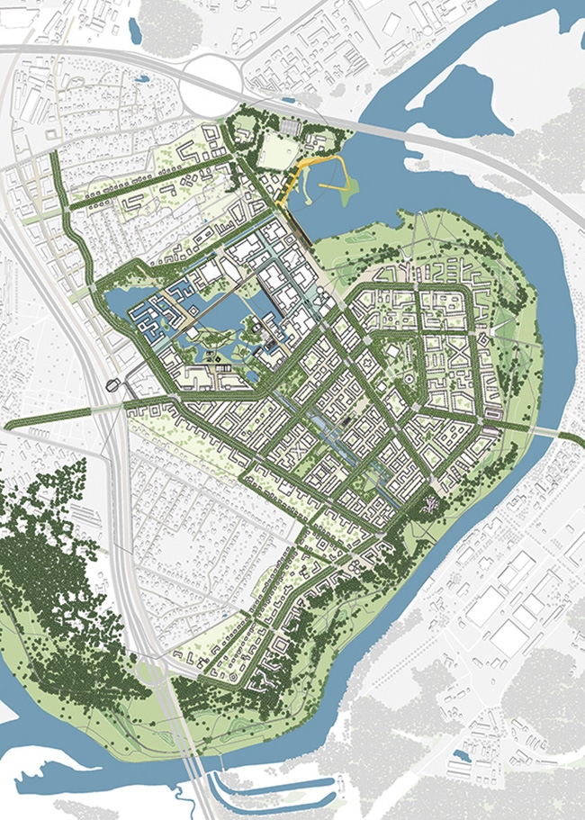 ��������� ��� � �������-�������������. Kcap Architects&Planners, De Architecten Cie., Buro Happold, Karres En Brands Landscape Architects, Mlab, Fakton and Prospertity Project Management. ����������� ������������� ��� ��������-�������������.