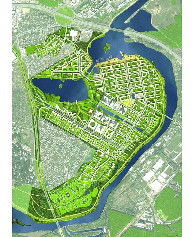 ��������� ��� � �������-�������������. Panerai&Associes, Mecanoo, Henrich-Artigues-Bennasar,
Jauzaproject, Buro Happold, Spectrum. ����������� ������������� ��� ��������-�������������.