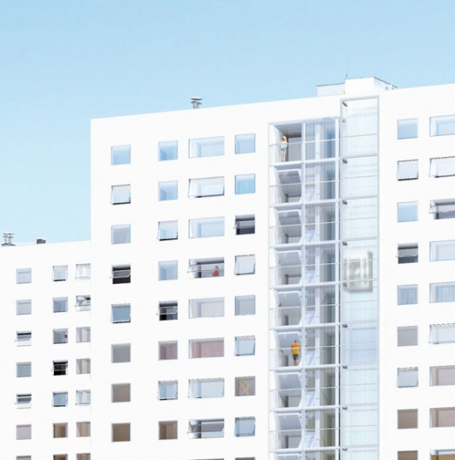 ������������� �������� G, H, I ��������� Cité du Grand Parc � Lacaton & Vassal