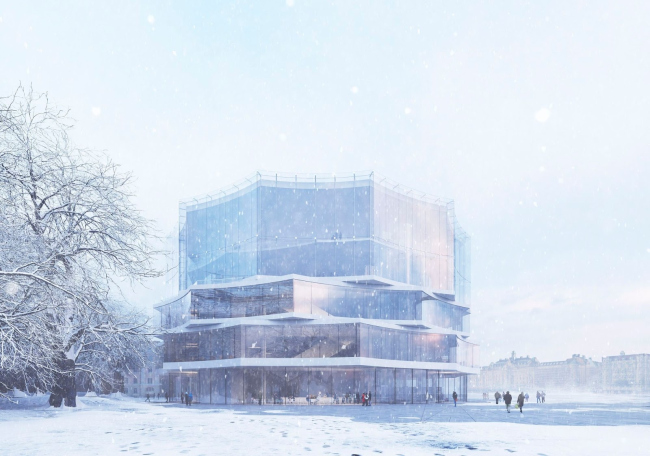 Nobel Snowflake. ������ ����� ��������.������ ����� � Wingårdh Arkitektkontor
