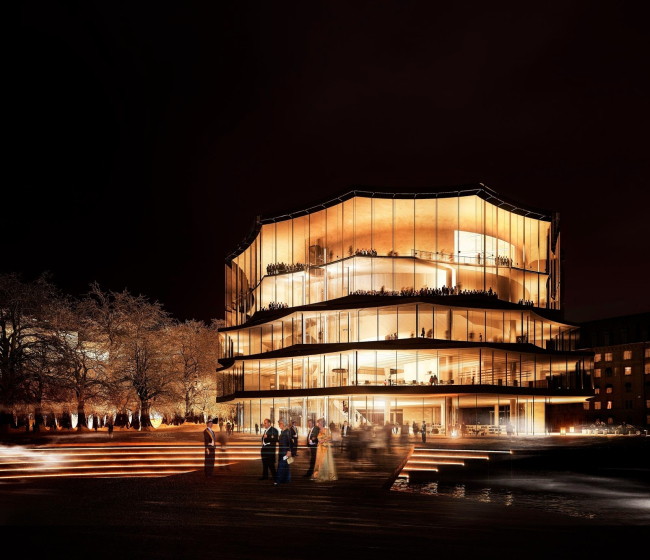 Nobel Snowflake. ������ ����� ��������. ������ ����� � Wingårdh Arkitektkontor