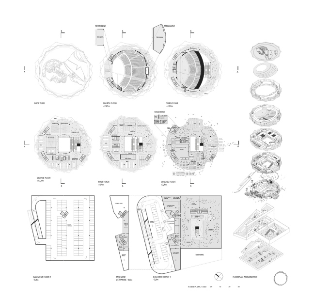 Nobel Snowflake. ������ ����� ��������. ������ ����� � Wingårdh Arkitektkontor