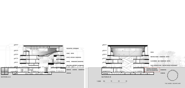 Nobel Snowflake.   .    Wingårdh Arkitektkontor