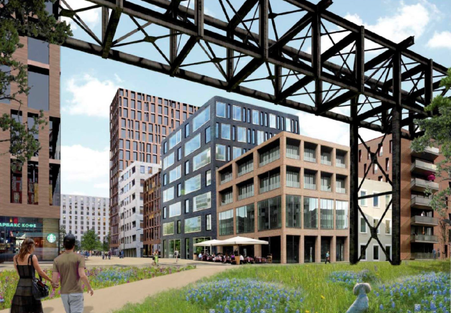 Architectural and town planning concept of developing the territory of Serp i Molot factory � MVRDV & AM PROEKTUS & LAPLAB