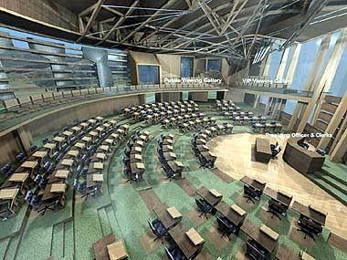 Новое здание парламента Шотландии Новое здание парламента Шотландии