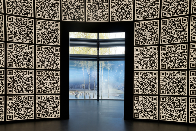 Information pavilion of "Zaryadye" Park. Photo by Ilia Ivanov.