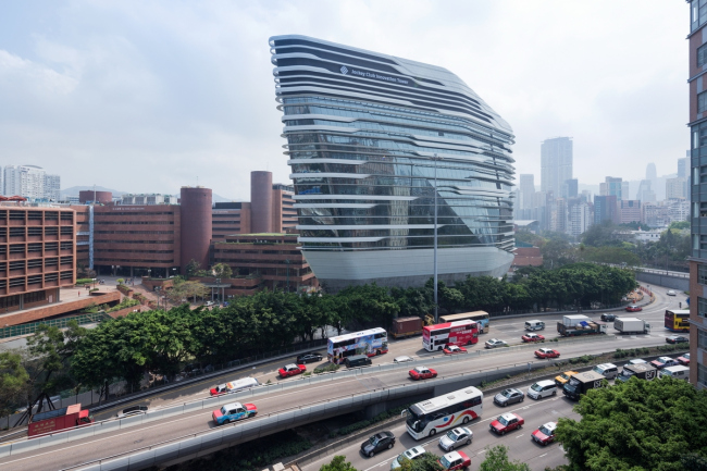 ������ Jockey Club Innovation Tower ������������ ���������������� ������������. ���� � Iwan Baan