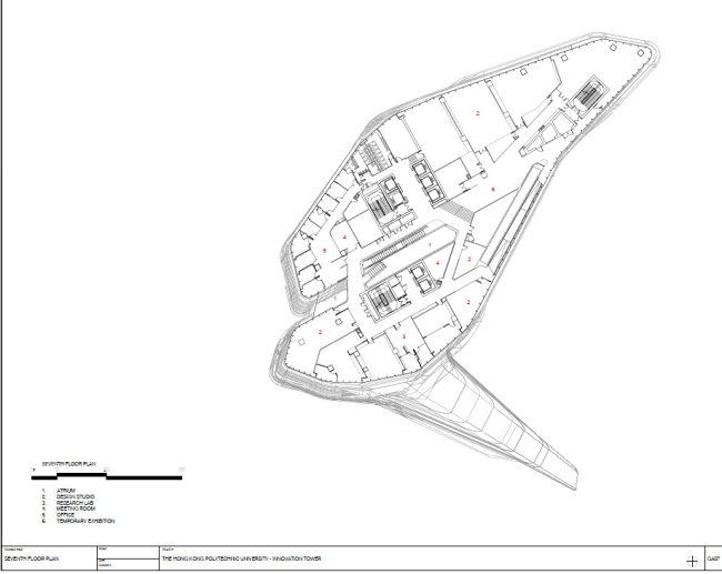  Jockey Club Innovation Tower     Zaha Hadid Architects