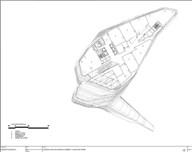  Jockey Club Innovation Tower     Zaha Hadid Architects