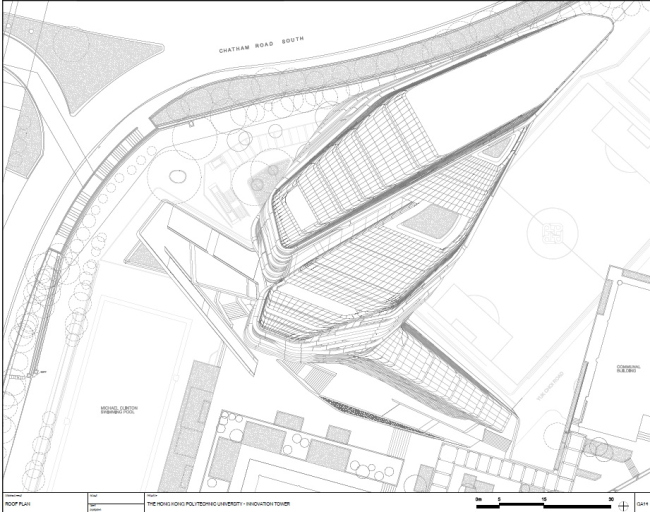  Jockey Club Innovation Tower     Zaha Hadid Architects