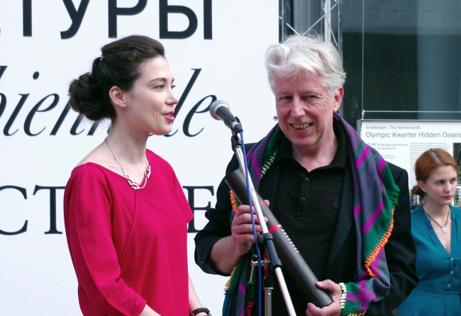 Герхард Хаузер. Вторая премия конкурса «Дом для жизни в балансе с природой». Фотография Аллы Павликовой Герхард Хаузер. Вторая премия конкурса «Дом для жизни в балансе с природой». Фотография Аллы Павликовой