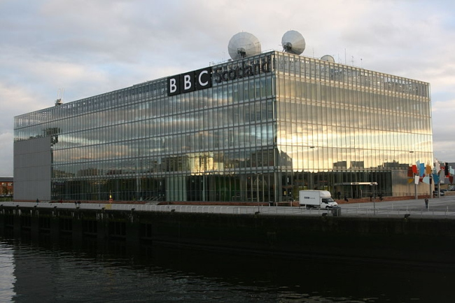 Штаб-квартира BBC Шотландия. Фото: Batchelor  via Wikimedia Commons. Лицензия GNU Free Documentation License, Version 1.2