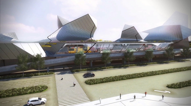 2-� ������. Tom Wiscombe Architecture (���) � Fei & Cheng Associates / Philip T.C. Fei (�������). �����������: Kinmen Harbor Bureau