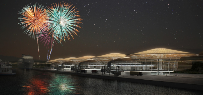 ������������� ������. Josep Mias Gifre � Mias Engineering Limited (�������) � Tai Architect & Associates (�������). �����������: Kinmen Harbor Bureau