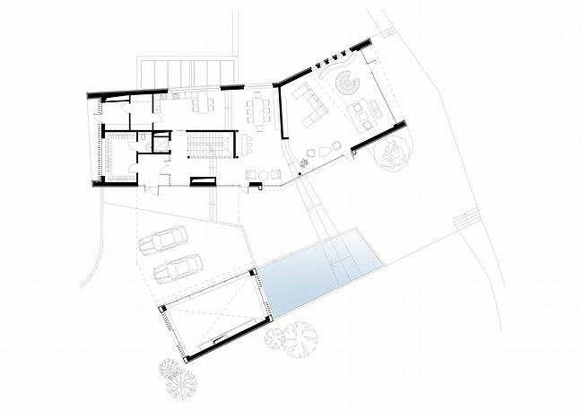 Индивидуальный жилой дом, Антоновка. План первого этажа © PANACOM