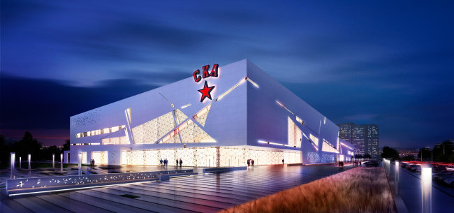 Спортивный комплекс хоккейного клуба СКА. Проект, 2012