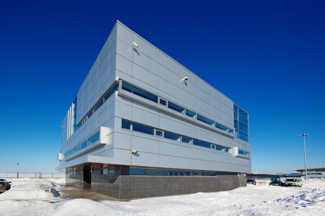 Sea passenger terminal. Control building  "A.Len"