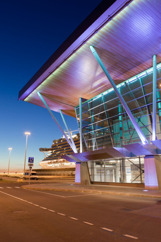 Sea passenger terminal. Terminal #1 (cruise)  "A.Len"