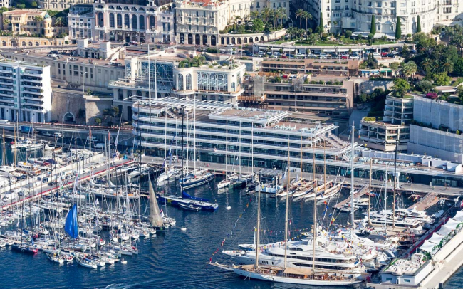 Яхт-клуб Монако. Фото © Nigel Young / Foster + Partners