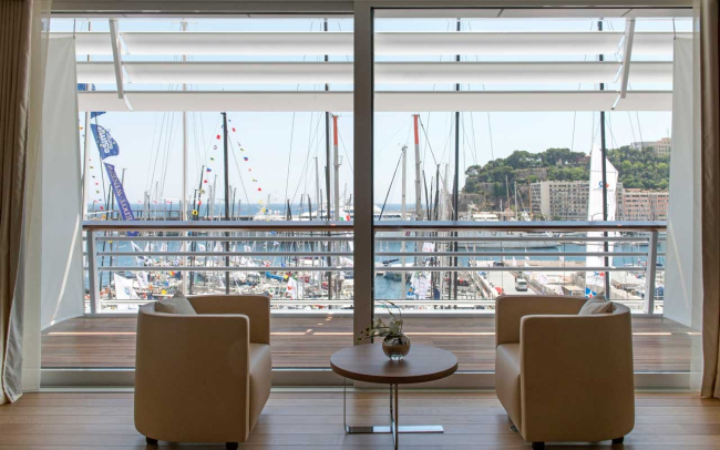 Яхт-клуб Монако. Фото © Nigel Young / Foster + Partners