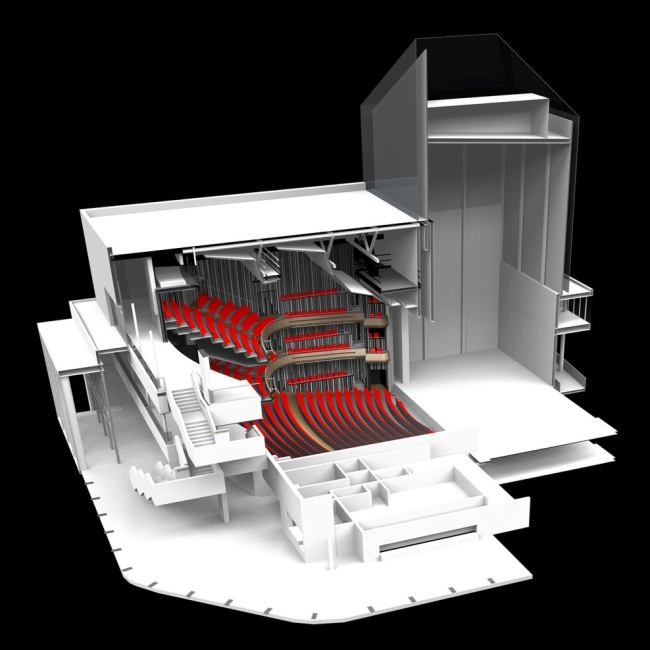 Театр Марло © Keith Williams Architects