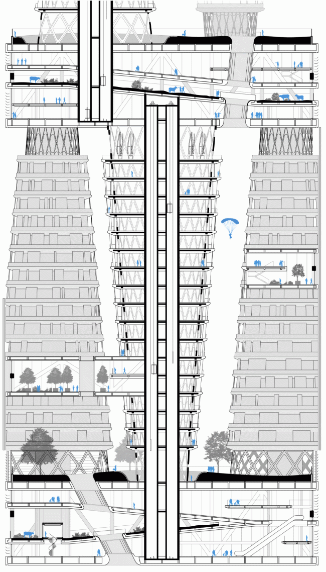 Section view � TOTEMENT / PAPER