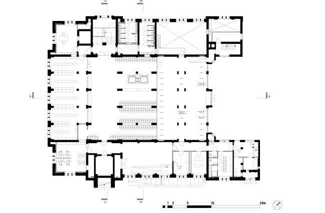   B1. Erasmus University College.  (designed by) Erick van Egeraat