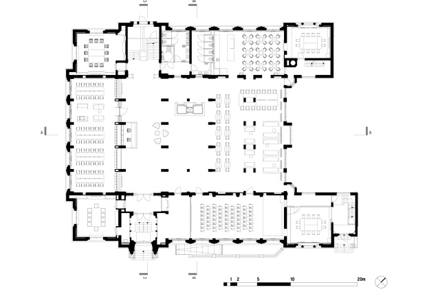   . Erasmus University College.  (designed by) Erick van Egeraat