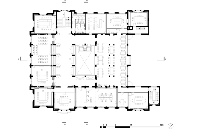  1 . Erasmus University College.  (designed by) Erick van Egeraat