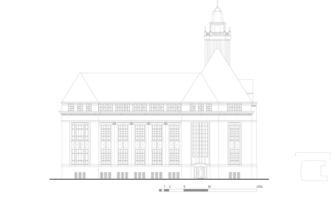 . Erasmus University College.  (designed by) Erick van Egeraat