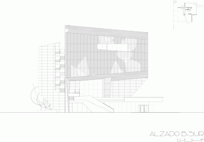 Культурный центр CaixaForum в Сарагосе © Estudio Carme Pinós